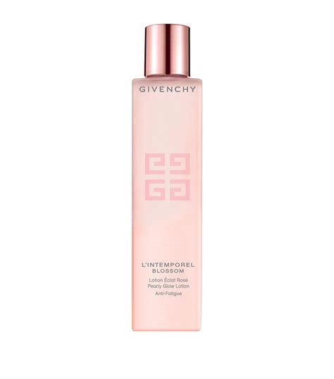 givenchy pearly glow lotion|L'INTEMPOREL BLOSSOM .